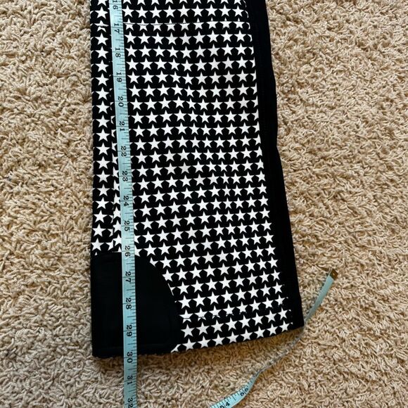 GOLDBERGH WOMEN'S HIGH END SALOPETTE SKI PANTS BIB STARSKI BLACK WHITE NWT US 10 - Picture 5 of 5